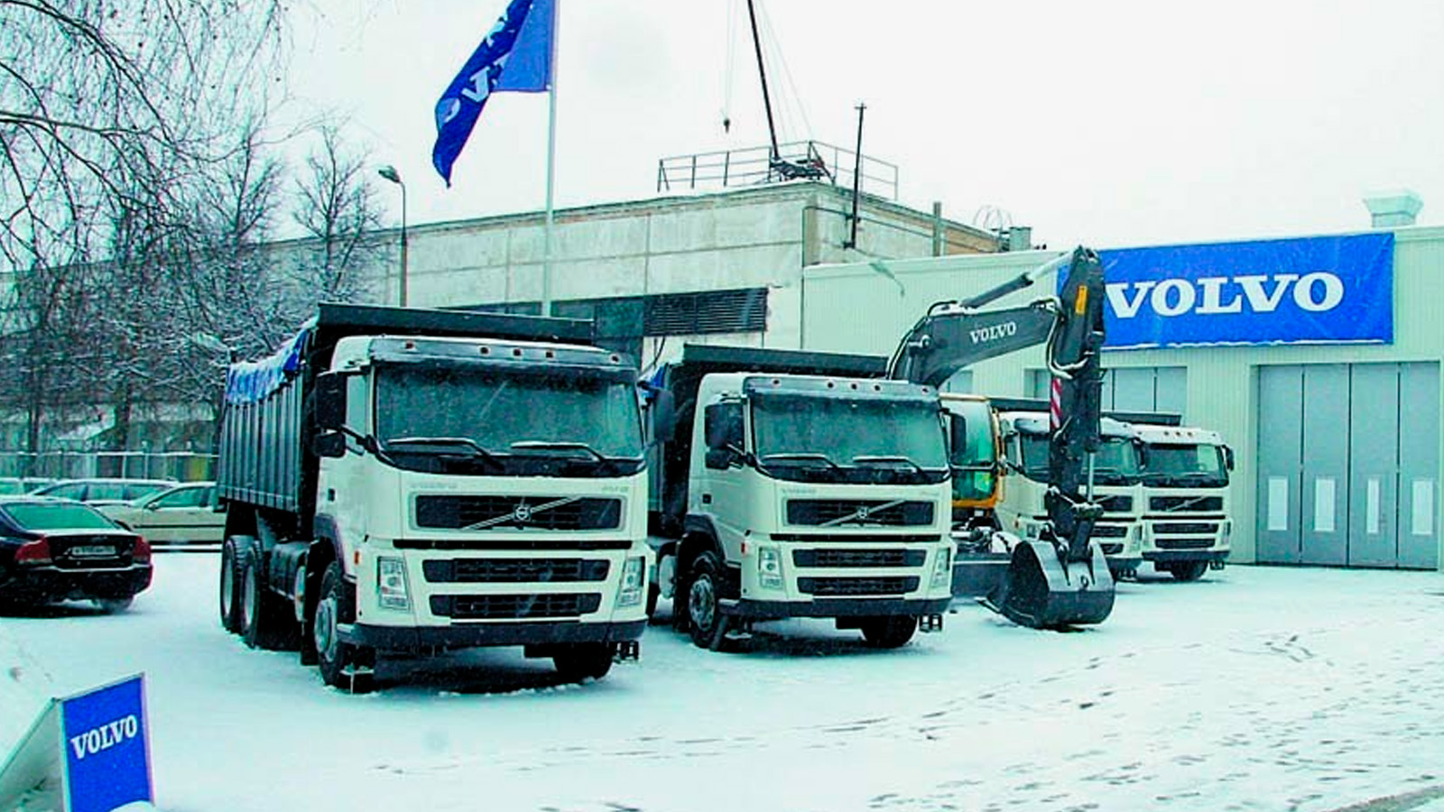 מתקני הרכבה וייצור לרכבי Volvo — תצלום פרויקט