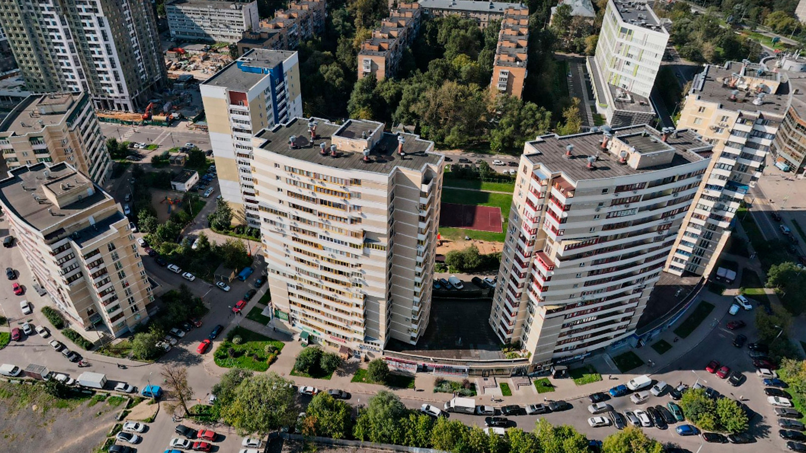 רובע מגורים ברחוב Vorovskogo — תצלום פרויקט